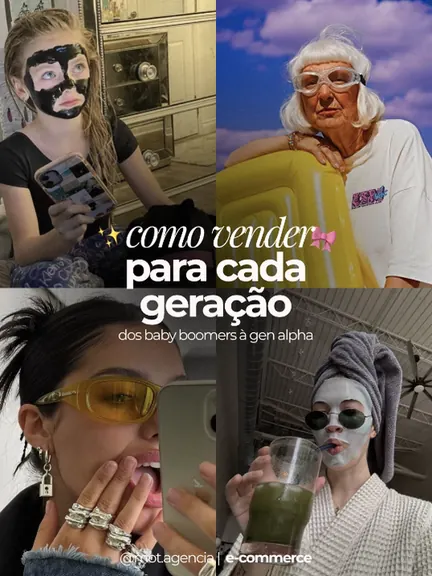 Como vender para cada geração, dos baby boomers à gen alpha